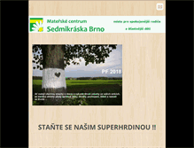 Tablet Screenshot of mcsedmikraskabrno.cz